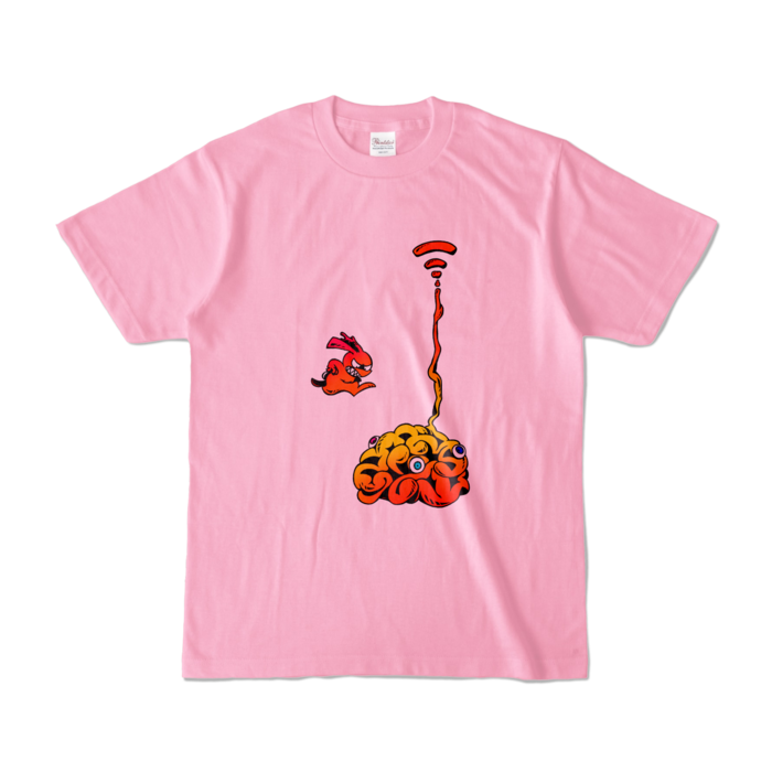 カラーTシャツ - S - ピーチ (淡色)