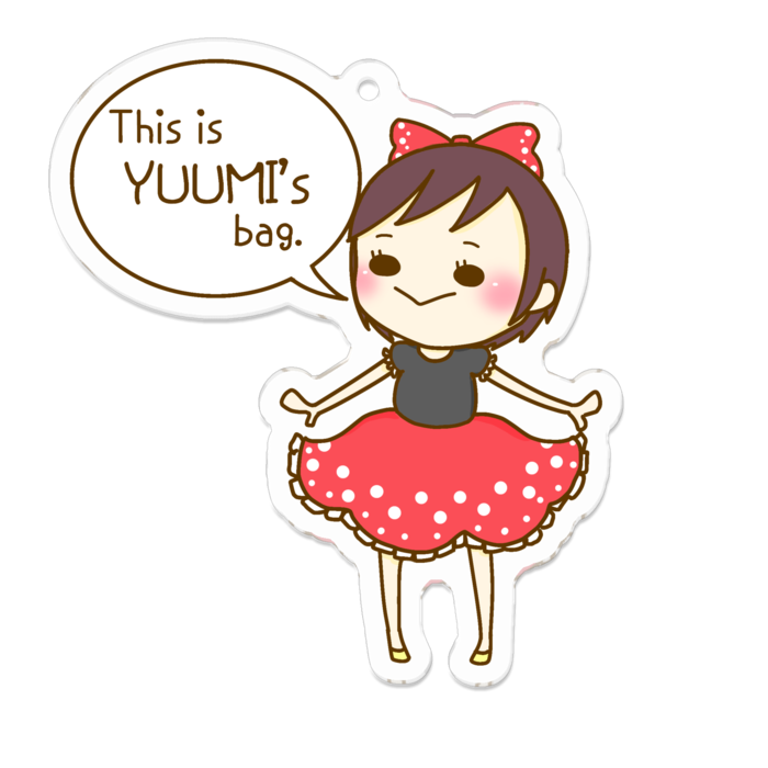 アクリルキーホルダー - 70 x 70 (mm)