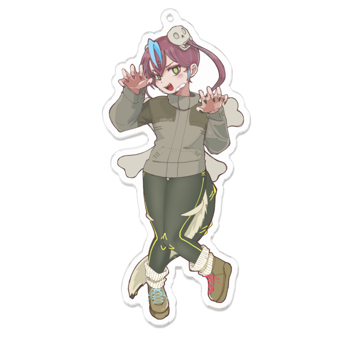 アクリルキーホルダー - 100 x 100 (mm)