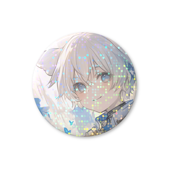 ホログラム缶バッジ - 32mm