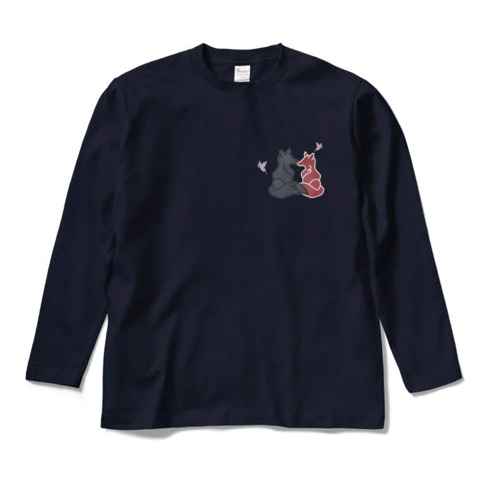 ロングスリーブTシャツ - M - ネイビー