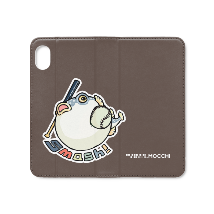 手帳型iPhoneケース(ベルトなし) - iPhone XR - ストラップ穴 なし