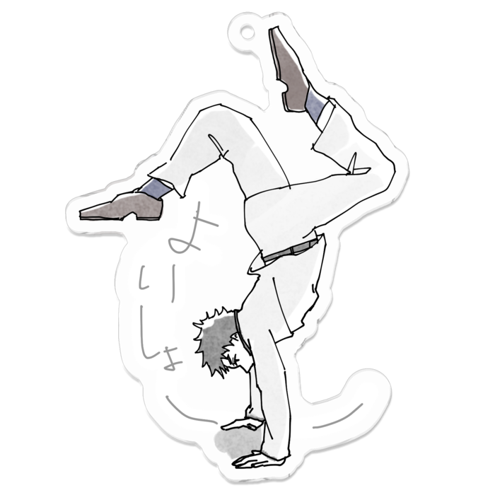 アクリルキーホルダー - 70 x 70 (mm)