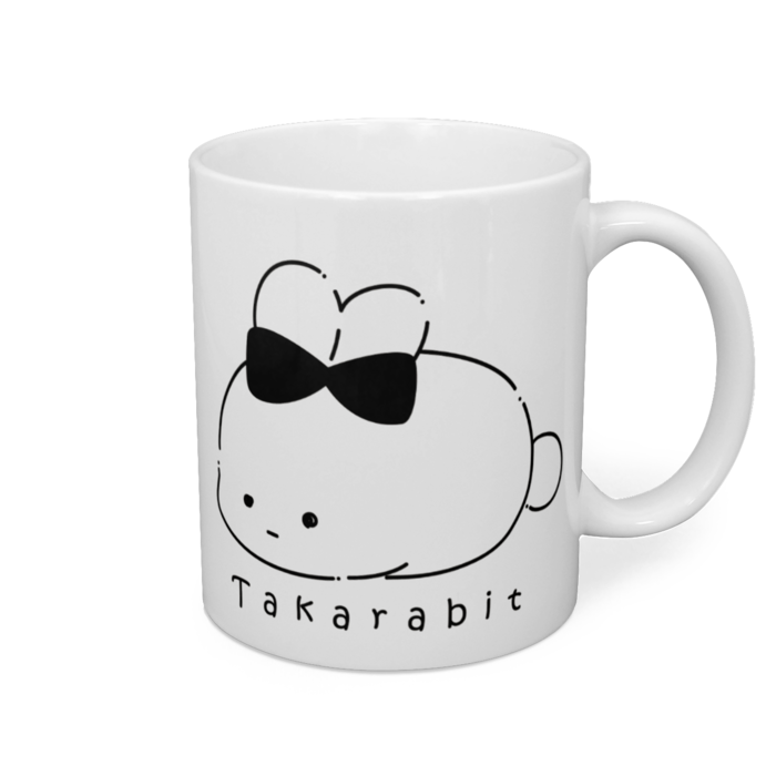 マグカップ - 直径 8 cm / 高さ 9.5 cm