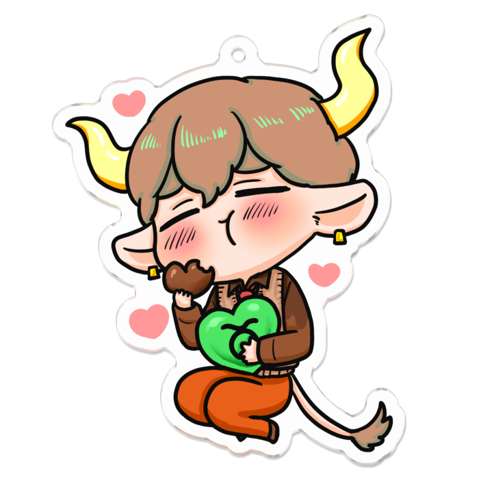 アクリルキーホルダー - 70 x 70 (mm)