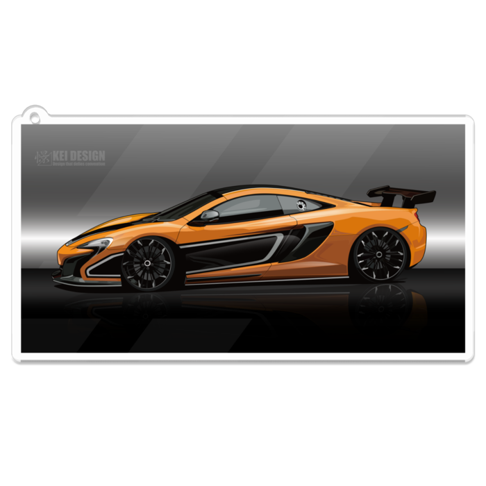 アクリルキーホルダー - 100 x 100 (mm)