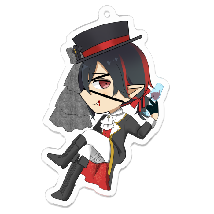 アクリルキーホルダー - 70 x 70 (mm)