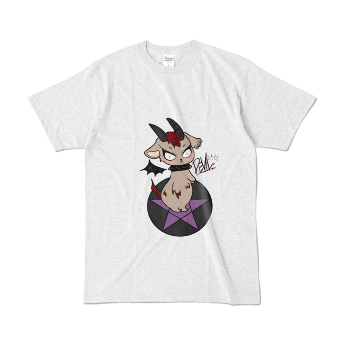 カラーTシャツ - L - アッシュ (淡色)