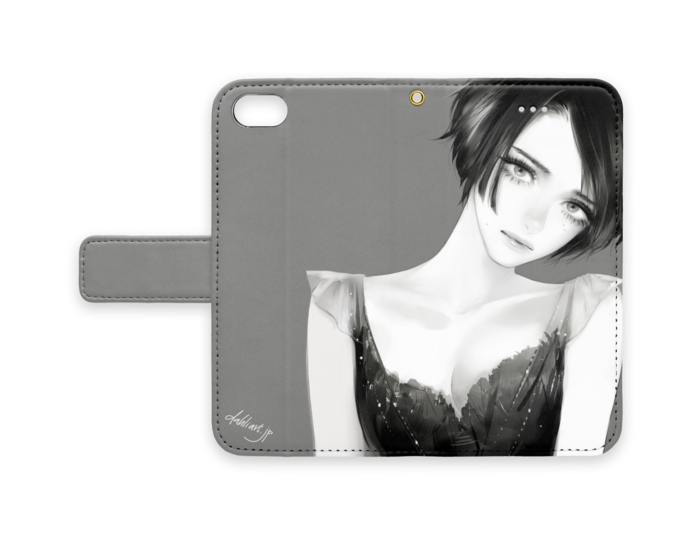 手帳型iPhoneケース - iPhone 8 / 7 - ストラップ穴 あり