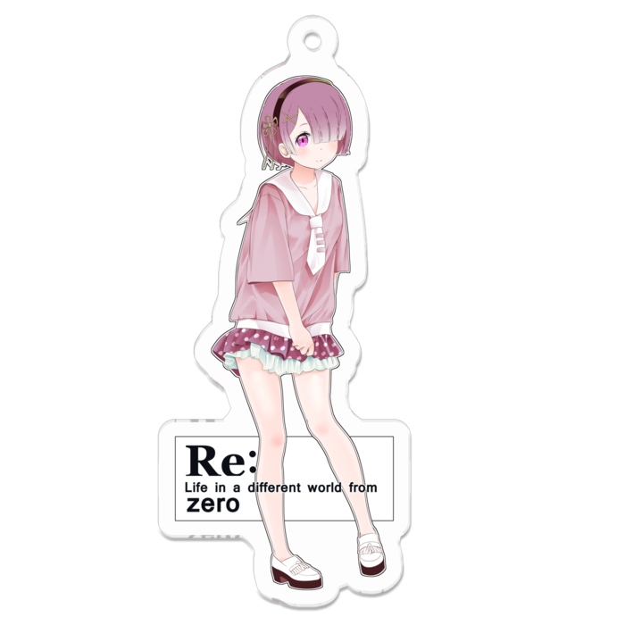 アクリルキーホルダー - 70 x 70 (mm)