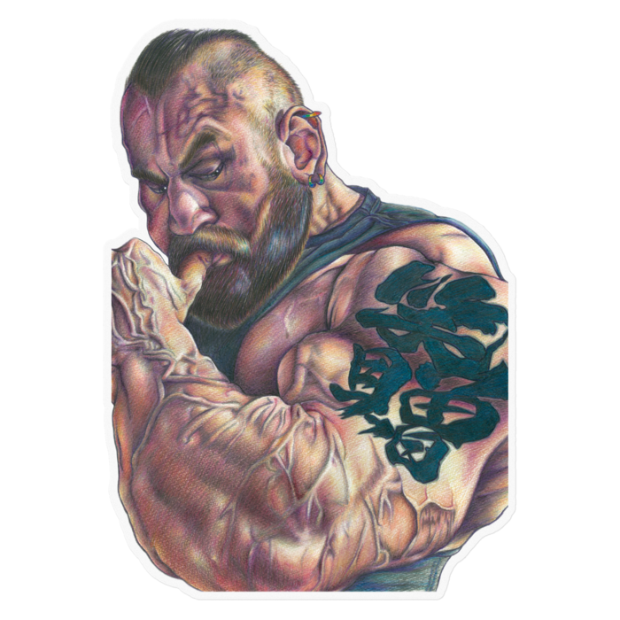 ステッカー - 160 x 160 (mm)クリア