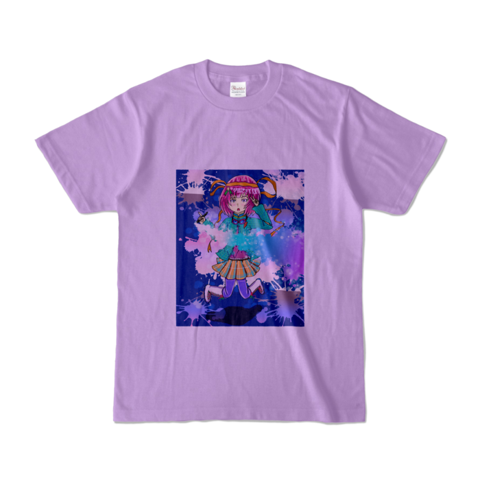 カラーTシャツ - S - ライトパープル (淡色)