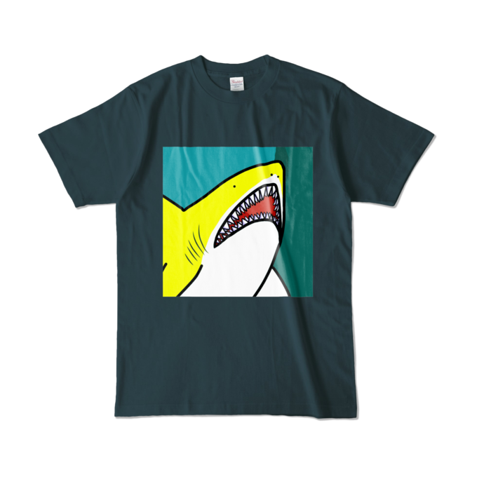 カラーTシャツ - L - デニム (濃色)