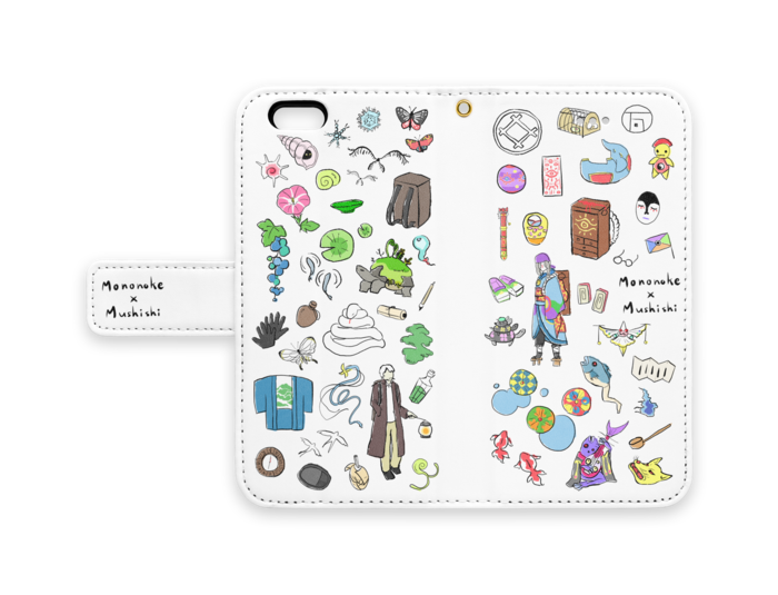手帳型iPhoneケース - iPhone 6 / 6s - ストラップ穴 あり