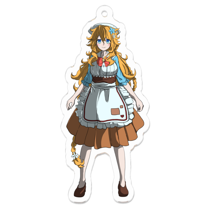 アクリルキーホルダー - 70 x 70 (mm)