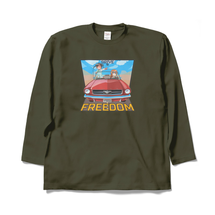 ロングスリーブTシャツ - XL - アーミーグリーン