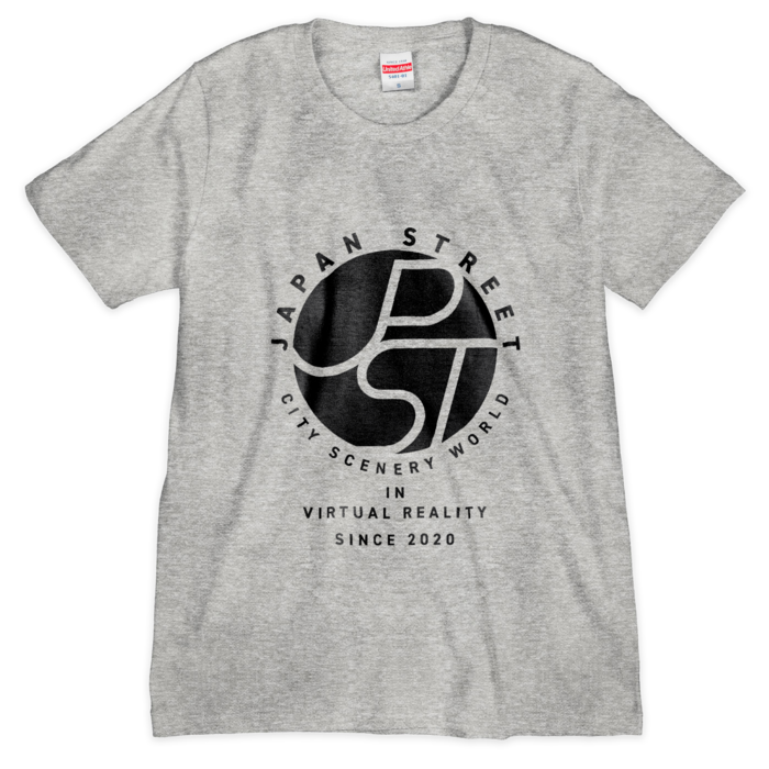 Tシャツ（シルクスクリーン印刷） - S - 1色 - ミックスグレー