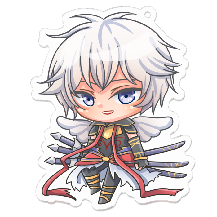 アクリルキーホルダー - 70 x 70 (mm)