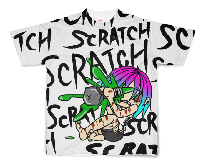 フルグラフィックTシャツ - S - 両面印刷