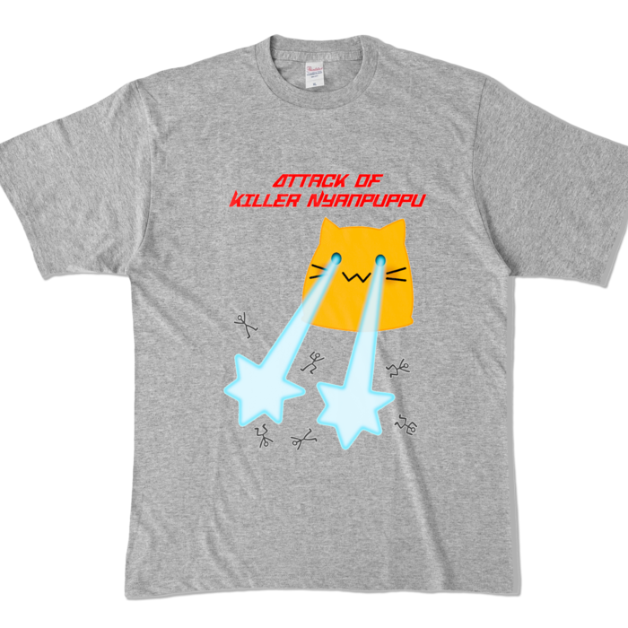 カラーTシャツ - XL - 杢グレー (濃色)