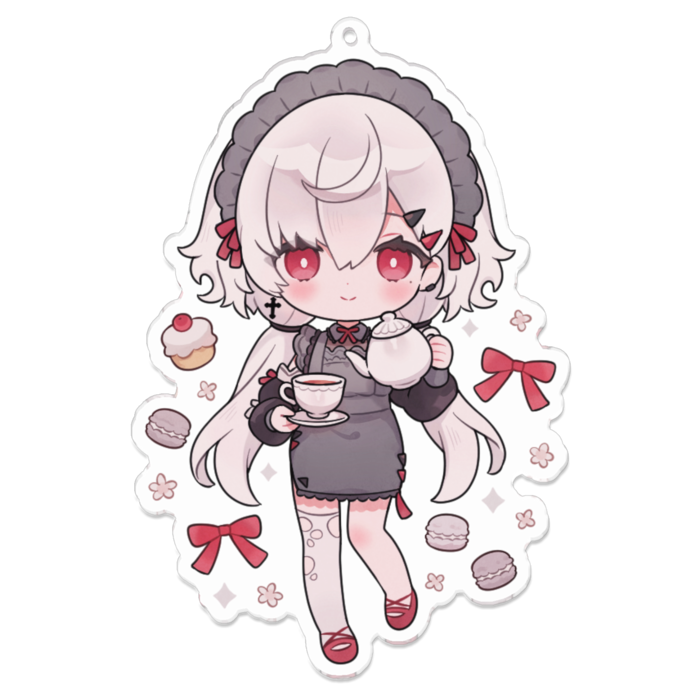 アクリルキーホルダー - 100 x 100 (mm)