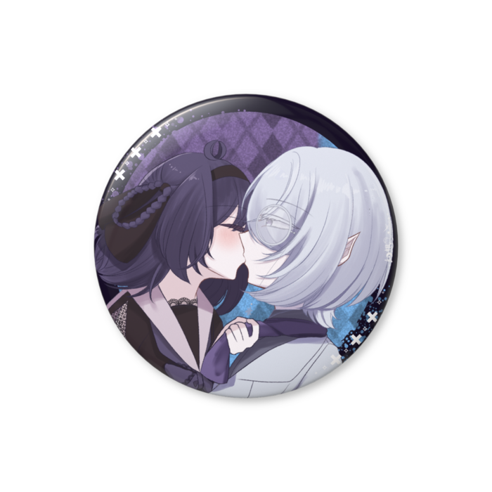 【契約】ソフィア＆ホワイ缶バッジ（バリュー） - 56mm
