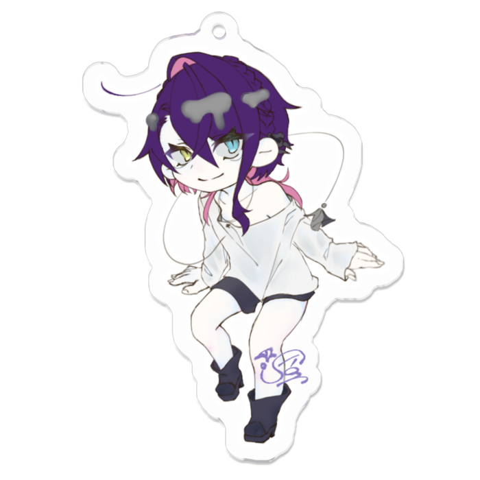 アクリルキーホルダー - 70 x 70 (mm)