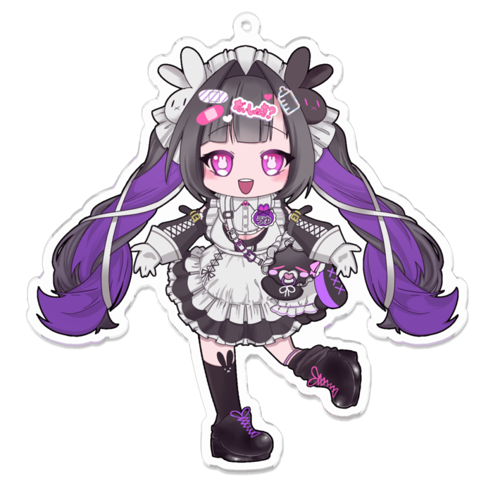 アクリルキーホルダー - 100 x 100 (mm)