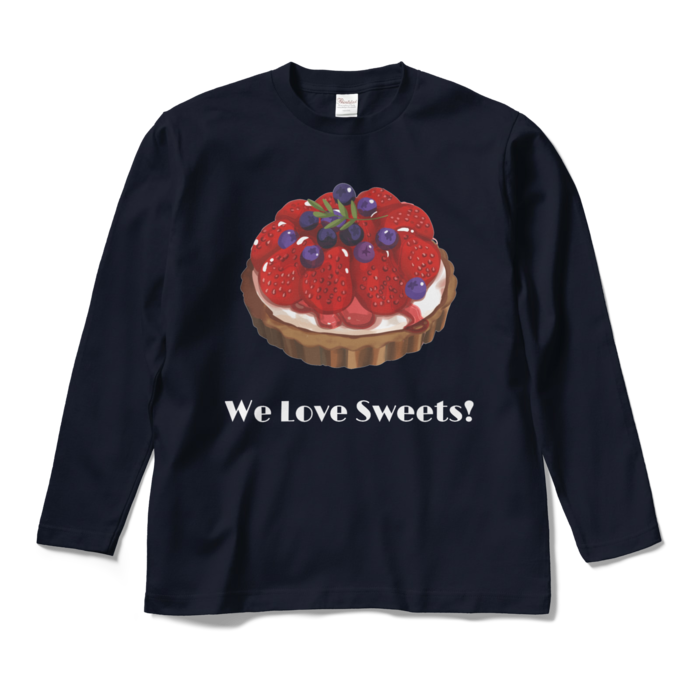 ロングスリーブTシャツ - M - ネイビー