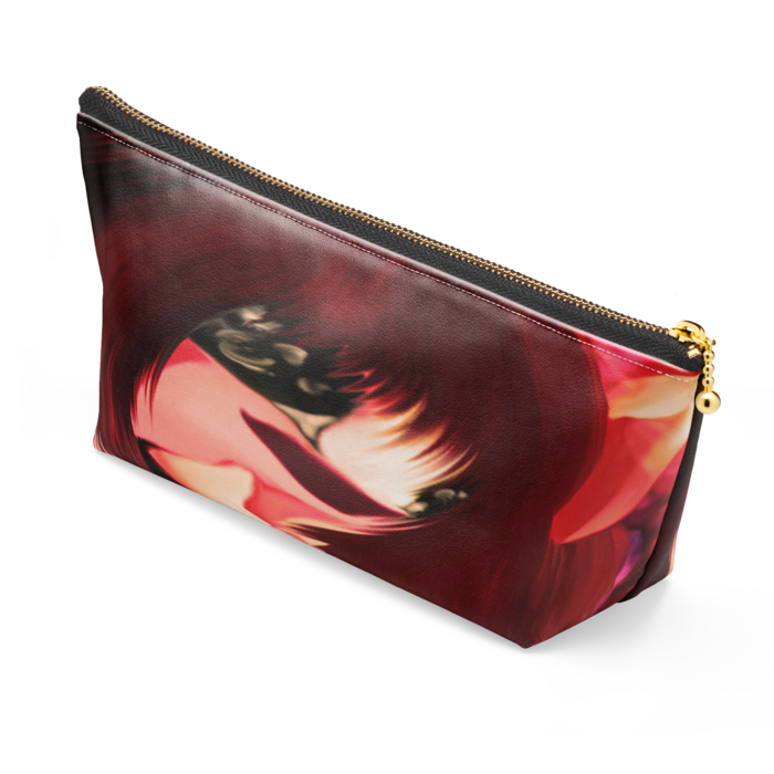 ポーチ - 長さ21.5cm / 高さ10cm - ブラック