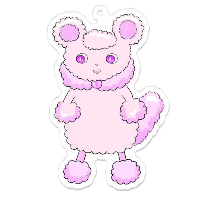 アクリルキーホルダー - 70 x 70 (mm)