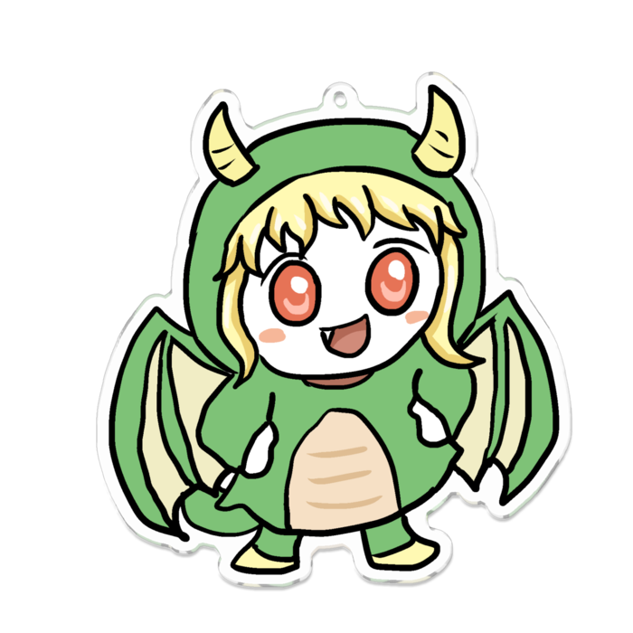 アクリルキーホルダー - 100 x 100 (mm)