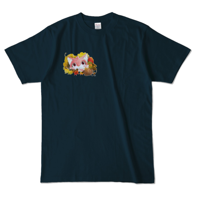 カラーTシャツ - L - ネイビー (濃色)(2)