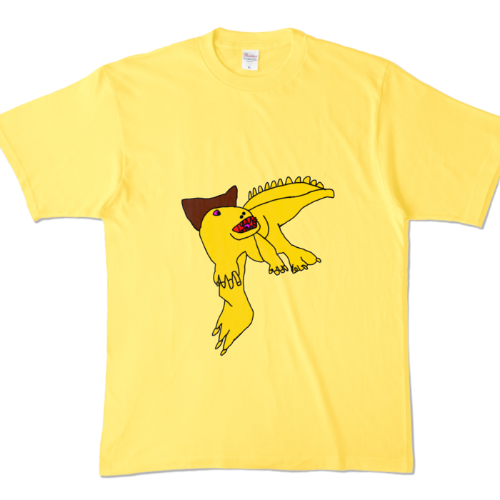 カラーTシャツ - XL - イエロー (濃色)