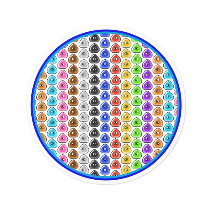 ステッカー - 100 x 100 (mm)
