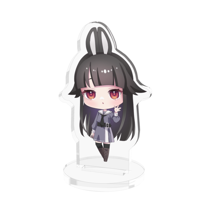 ノアールちゃんアクリルフィギュア - 50x50mm