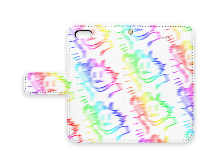 手帳型iPhoneケース - iPhone 5 / 5s / SE - ストラップ穴 あり