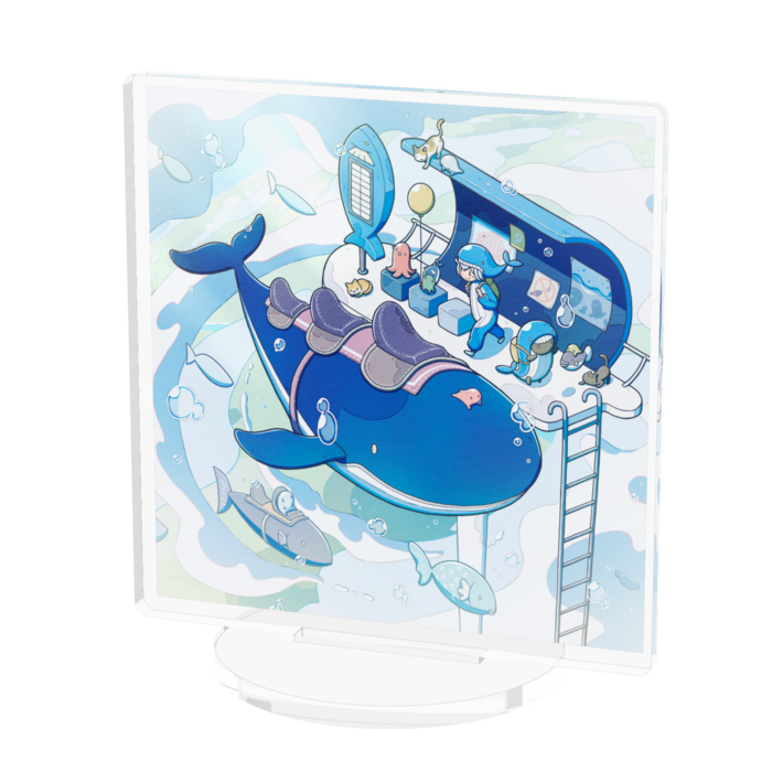 アクリルフィギュア - 70x70mm