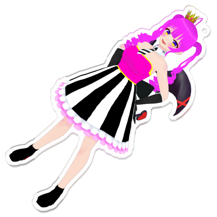 アクリルキーホルダー - 100 x 100 (mm)