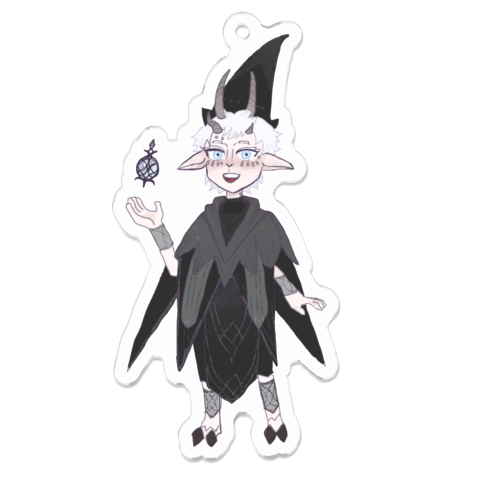 アクリルキーホルダー - 70 x 70 (mm)