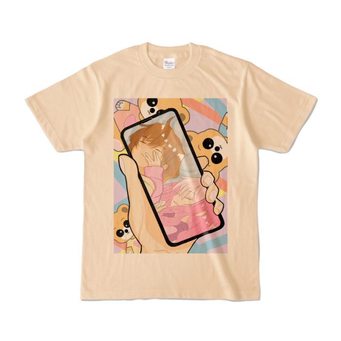 カラーTシャツ - S - ナチュラル (淡色)