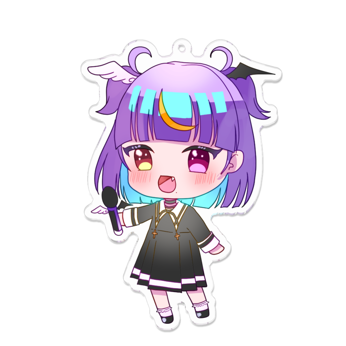 アクリルキーホルダー - 100 x 100 (mm)