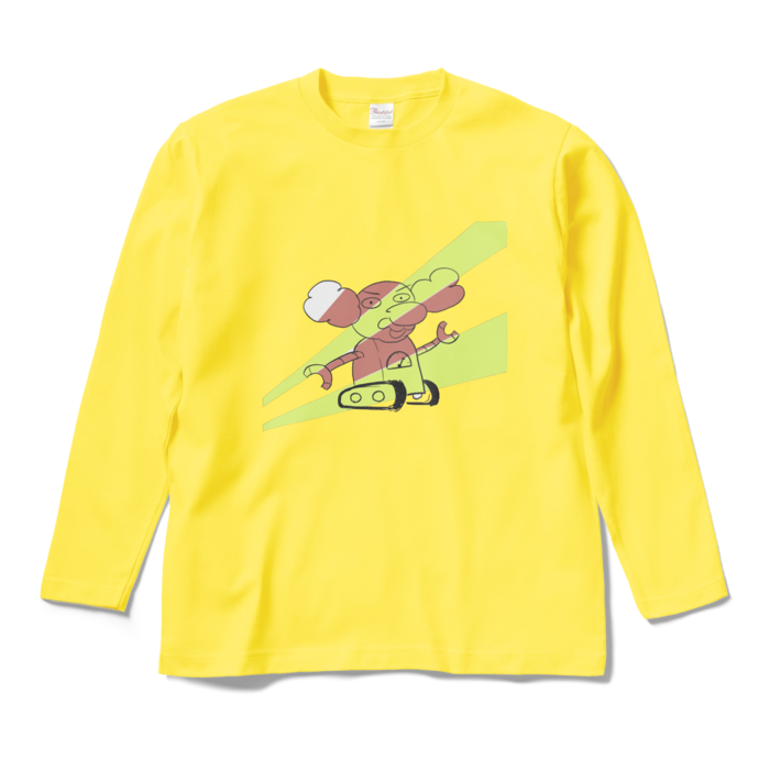 ロングスリーブTシャツ - M - イエロー