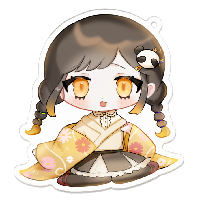 アクリルキーホルダー - 70 x 70 (mm)