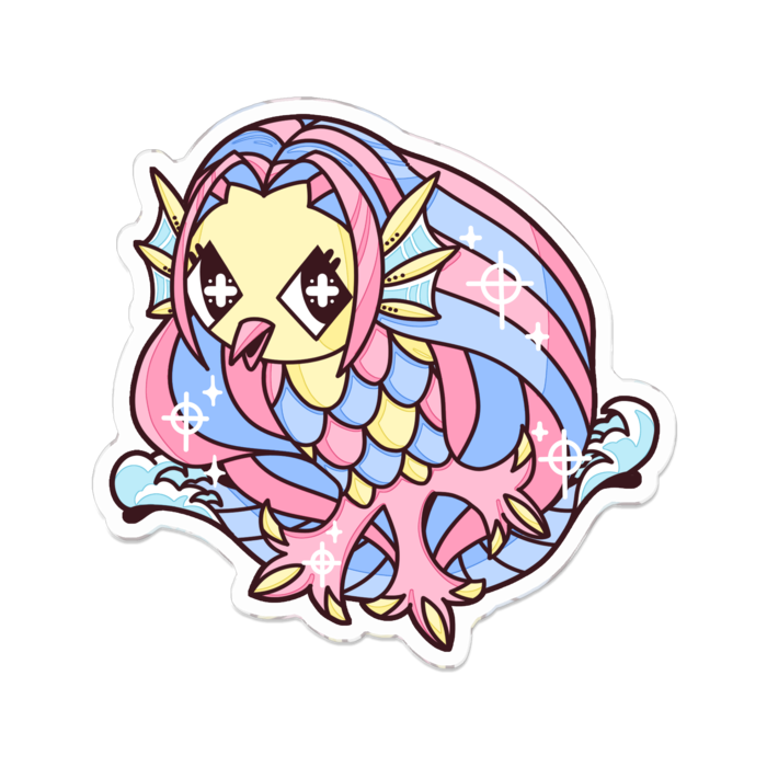 アクリルバッジ - 70 x 70 (mm)