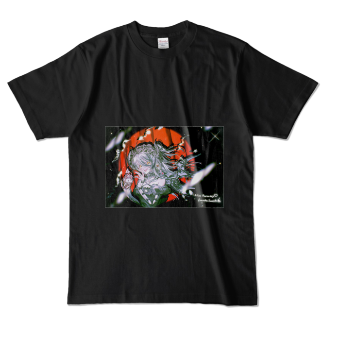 カラーTシャツ - L - ブラック (濃色)