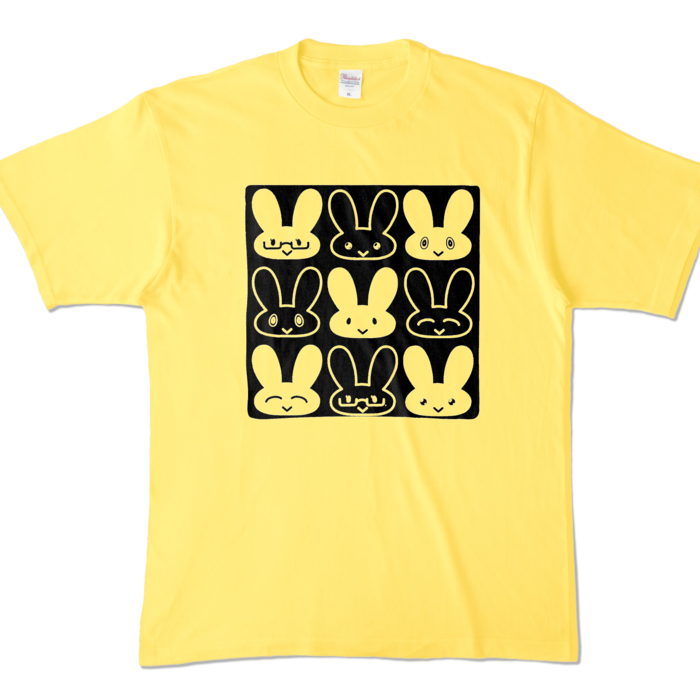 カラーTシャツ - XL - イエロー (濃色)
