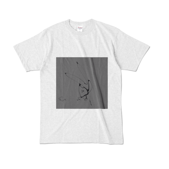 カラーTシャツ - L - アッシュ (淡色)(3)