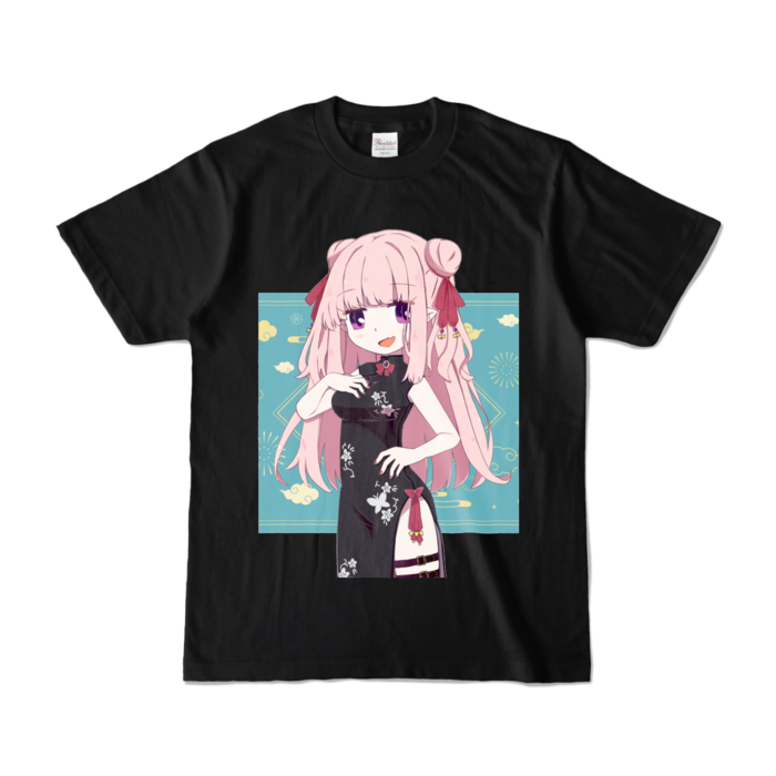 チャイナ - S - ブラック (濃色)