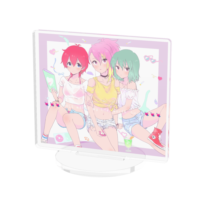 アクリルフィギュア - 70x70mm